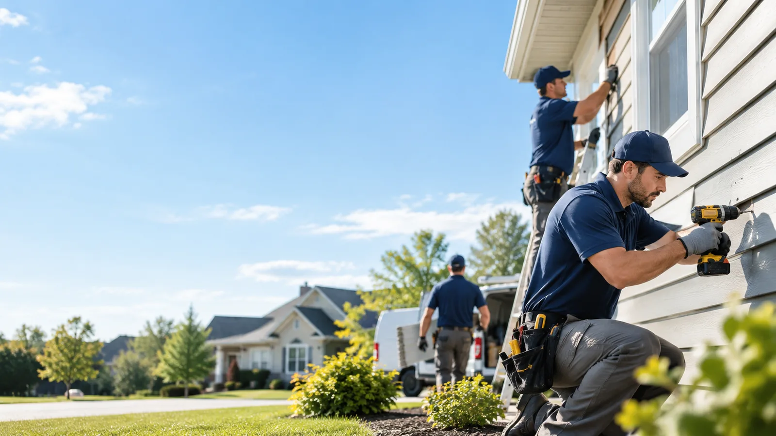 Cracked Siding Repair in Potomac, MD